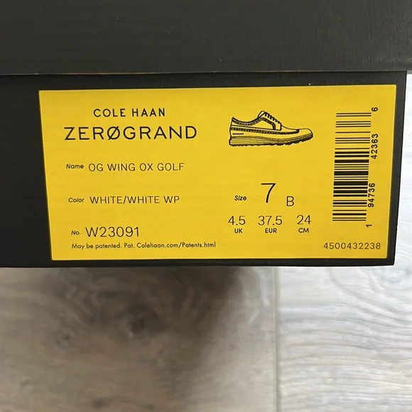 Cole Haan Zerogrand Golf Shoes - Picture 7 of 8